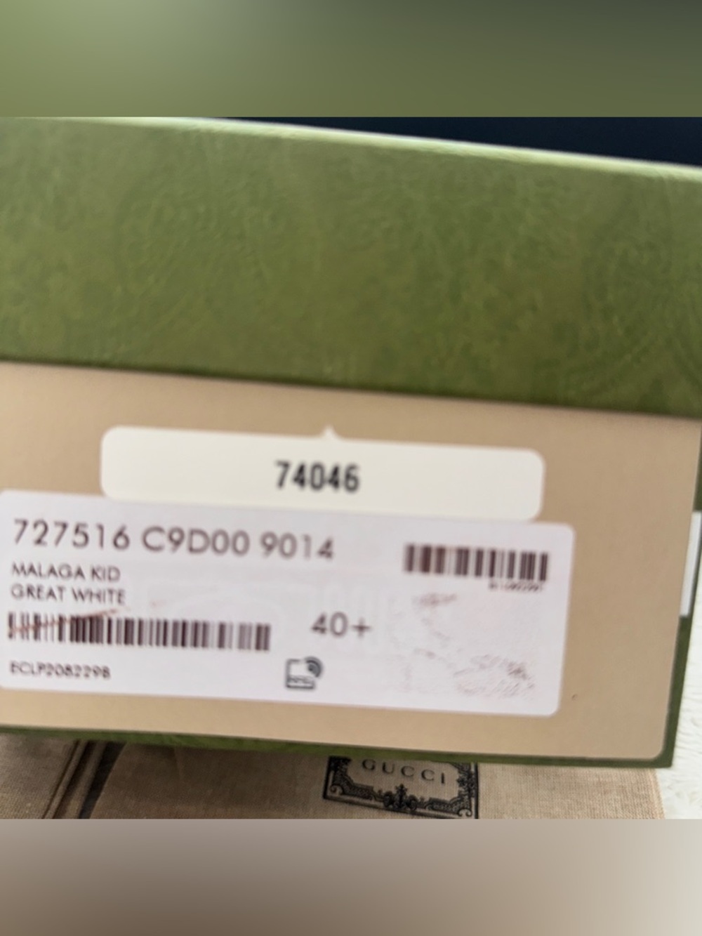 Gucci Ivory Peep-Toe Ankle-Strap Heels with Gold Medallion - Picture 7 of 10